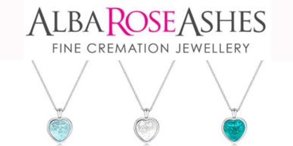 Alba Rose Ashes fine cremation jewellery 