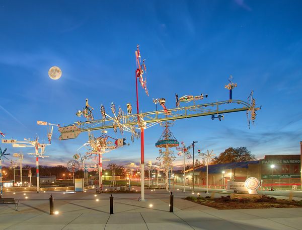 Vollis Simpson Whirligig Park Foundation, Whirligig Photography, Wilson, NC , Duffy Healey