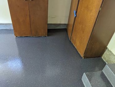 Non epoxy garage floor in Novato, CA #polyaspartic #eco-friendly #ecodur 