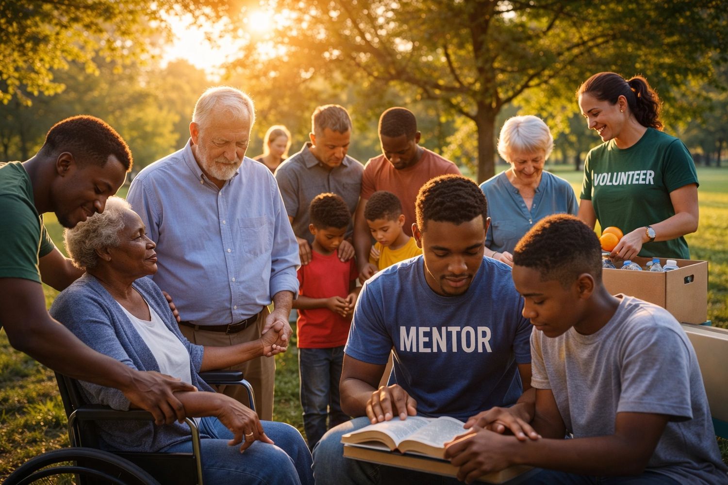 Community impact incubator uniting faith, families, youth, and seniors.