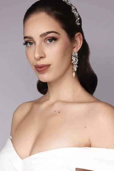 Bridal makeup and hair