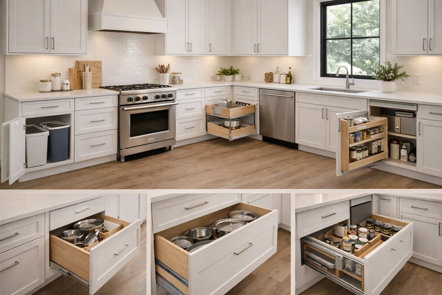 Organizing Your DFW Kitchen with Smart Cabinet Design