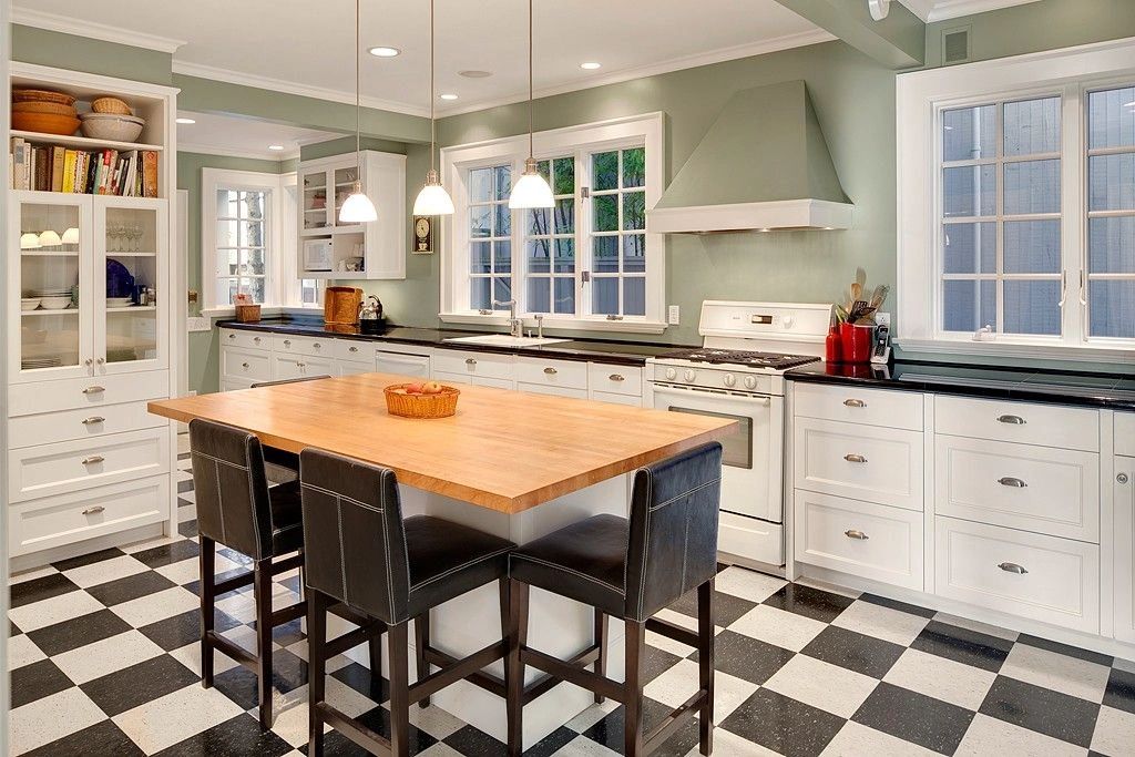 Retro Revival Vintage Kitchen Flooring Ideas for 2023