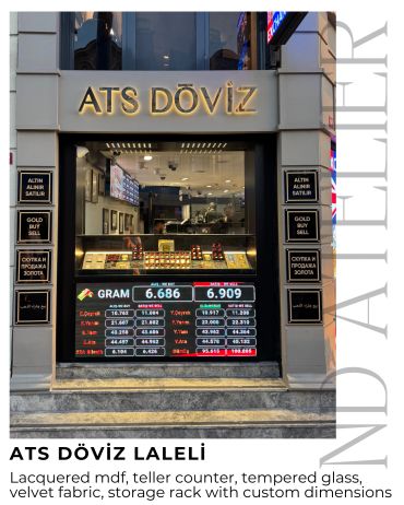 ATS Döviz Laleli döviz bürosu dış görünümü.