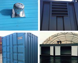 Shipping container modifications