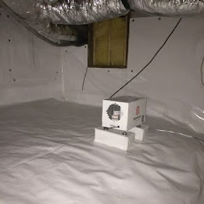 Crawl Space Dehumidifier Huntsville, Alabama.