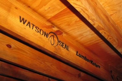 Lumberkote installed in a crawl space located in Huntsville, Alabama. 