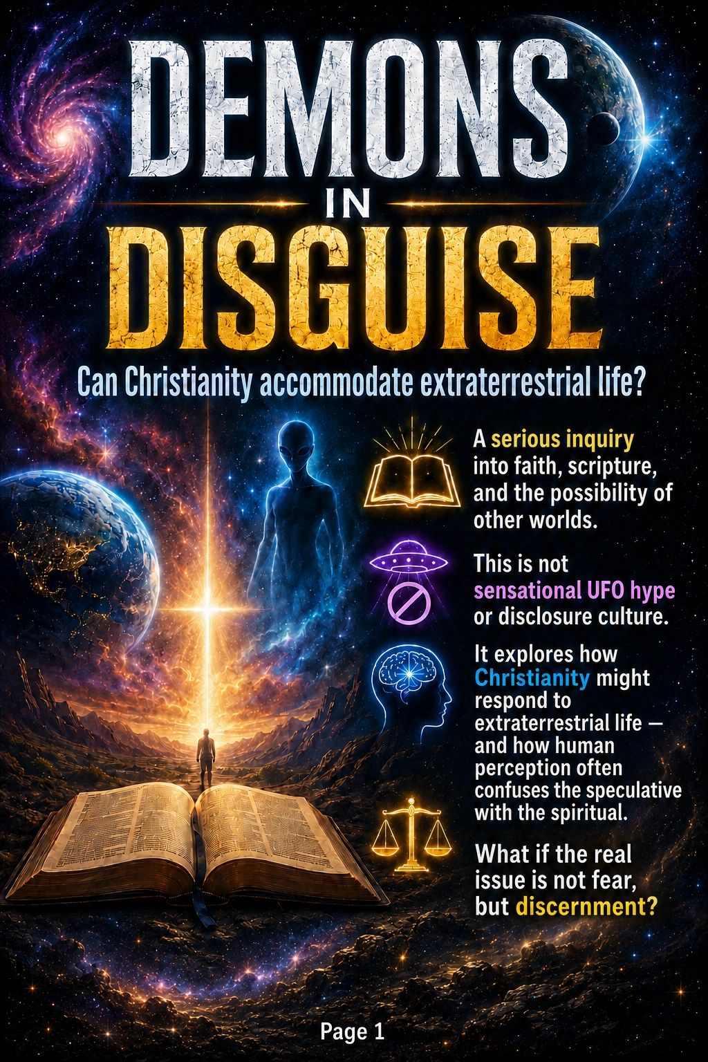 Exploring Christianity's response to extraterrestrial life beyond sensational UFO hype.