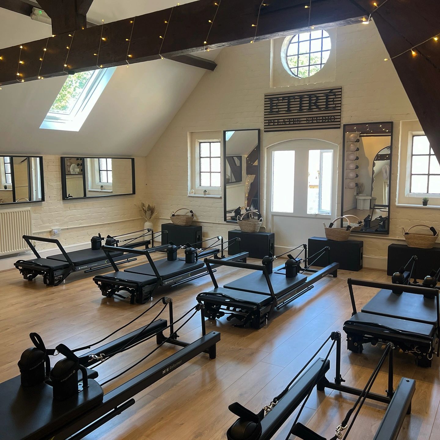 Inside Étire Pilates Studio