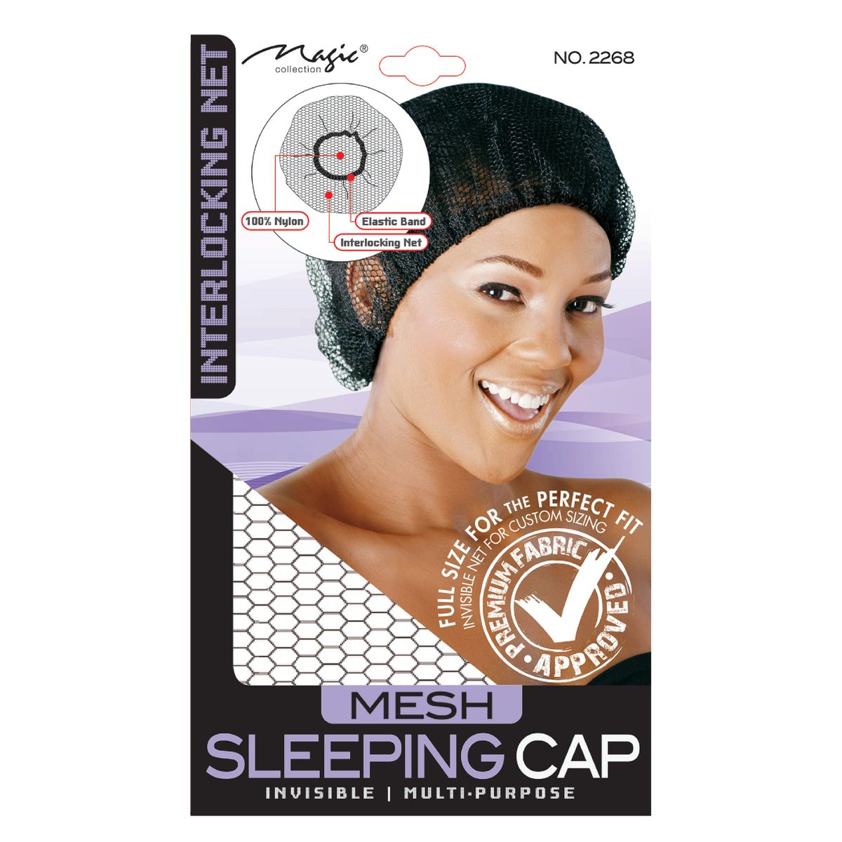 Mesh Sleep Cap [Interlocking Net]