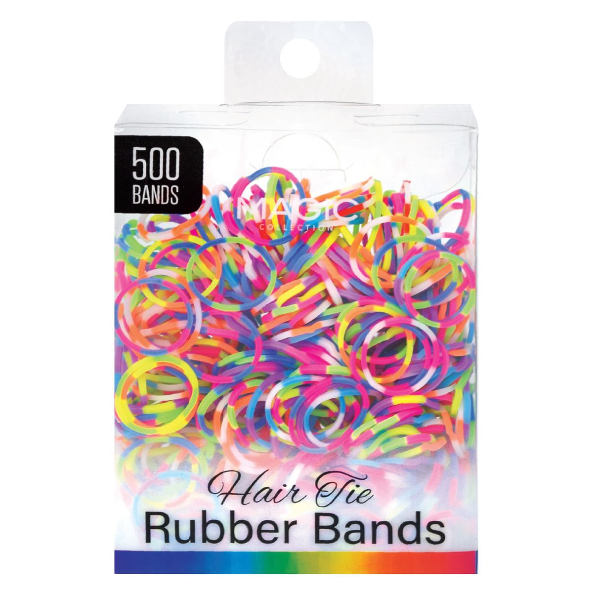 Hair Tie Rubber Bands Two Tone
