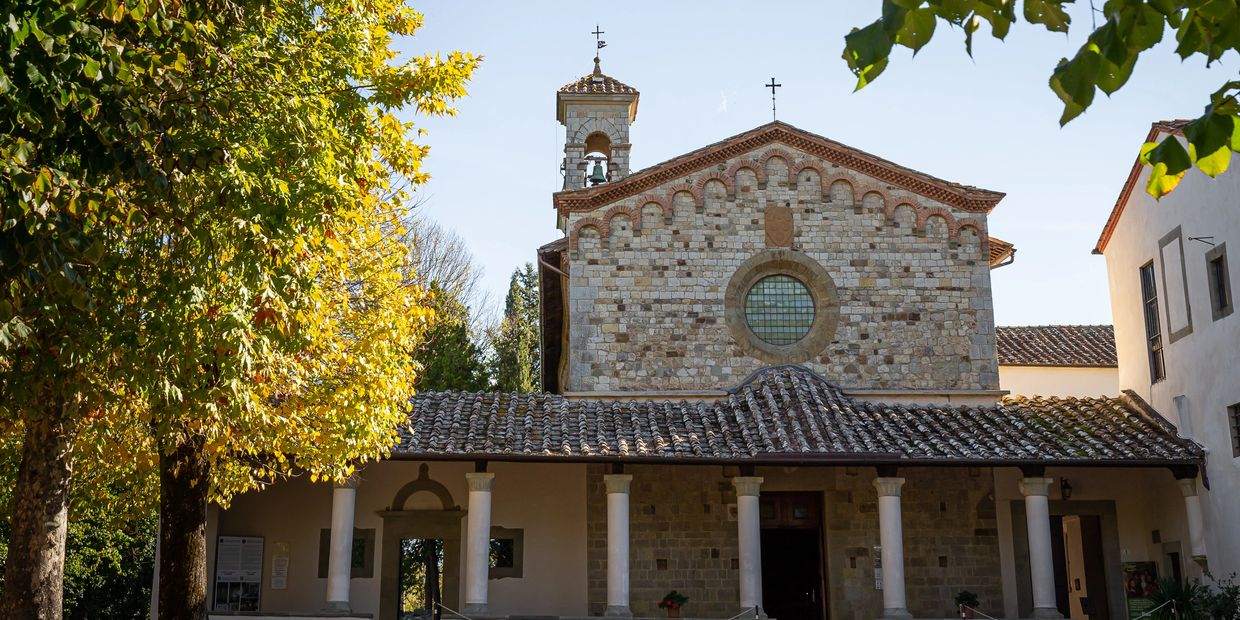 Bosco ai Frati Convent in Tuscany.