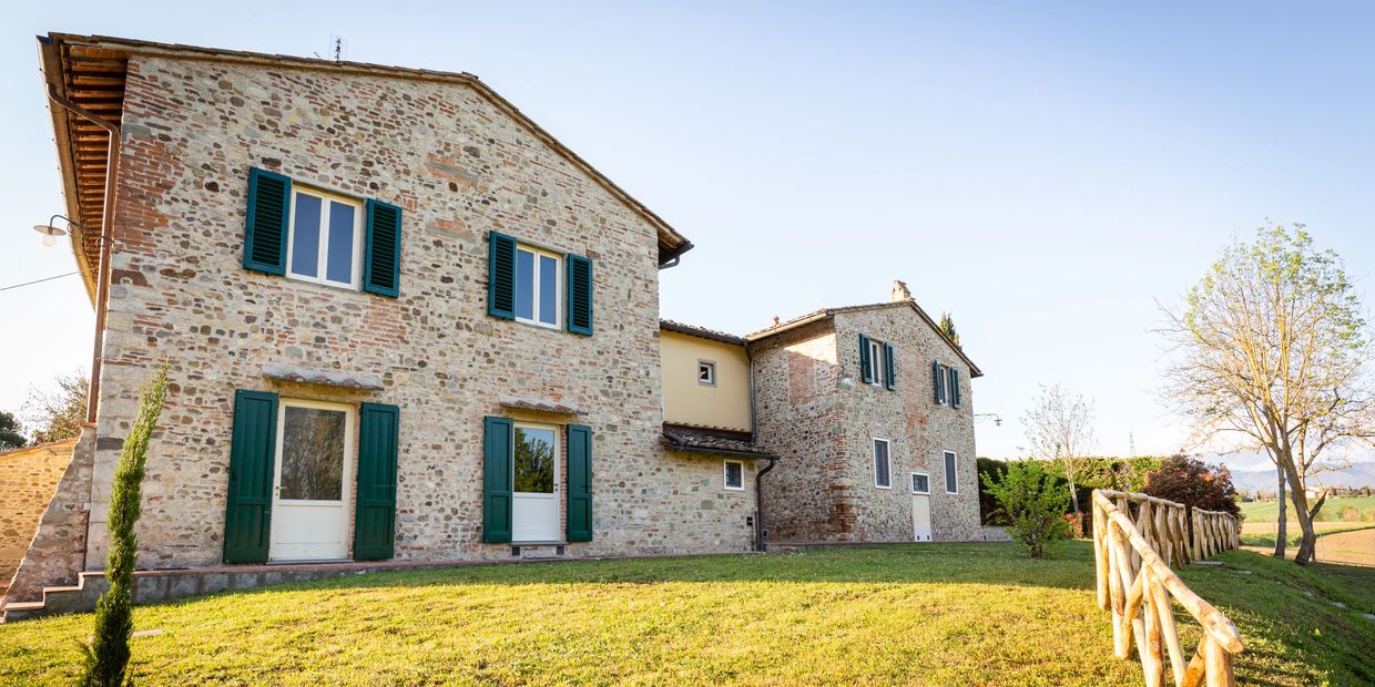 Front View of Borgo Scaffaia Suites at Tenuta Schifanoia