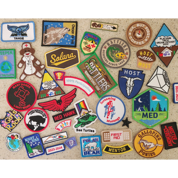 One Stop Adventure Store.  We can make any and all custom or pre made embroidered patches