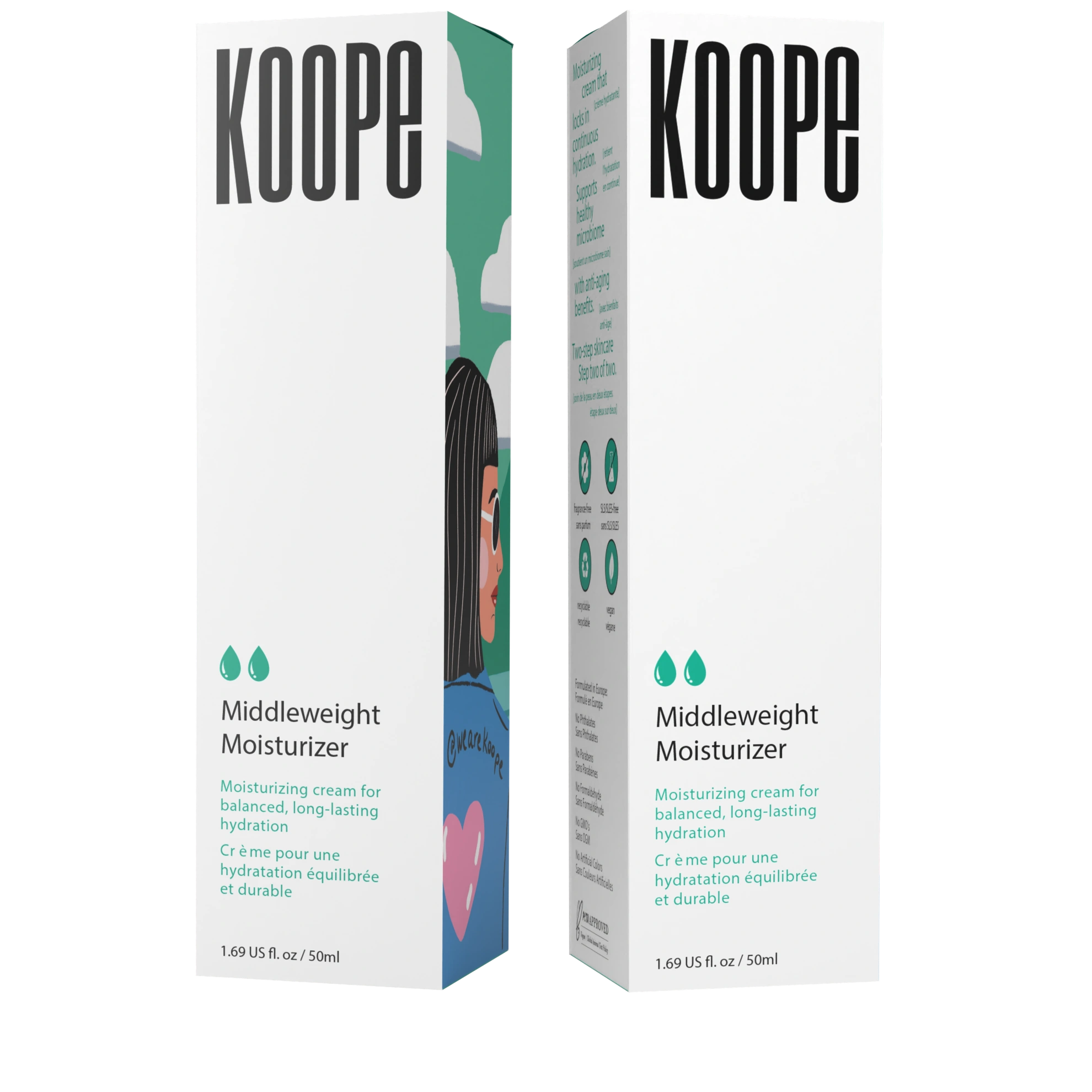 3D rendered box design from scratch, modelled after the product, for accurate representation