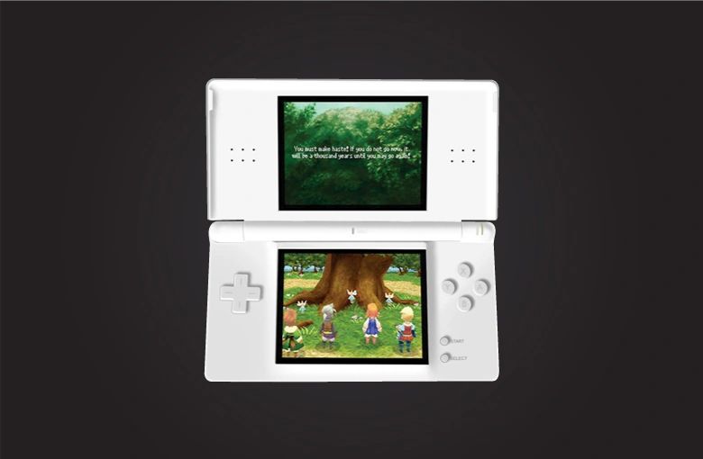 Nintendo DS illustration in Photoshop