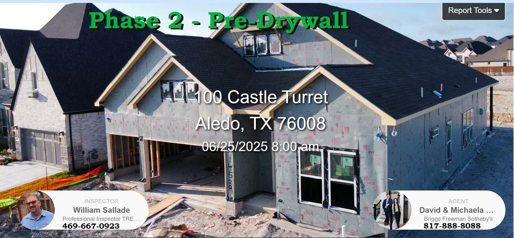 Phase 2 Inspection for David Chicotsky 817-888-8088