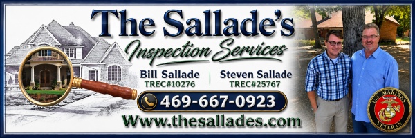 The Sallade's Family Homes & Inspection Services PLLC
469-6670923