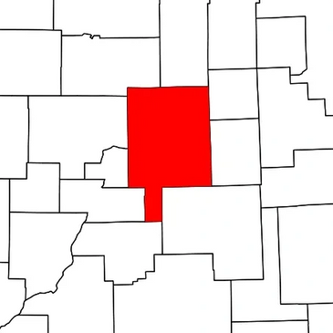 LaSallr county IL map