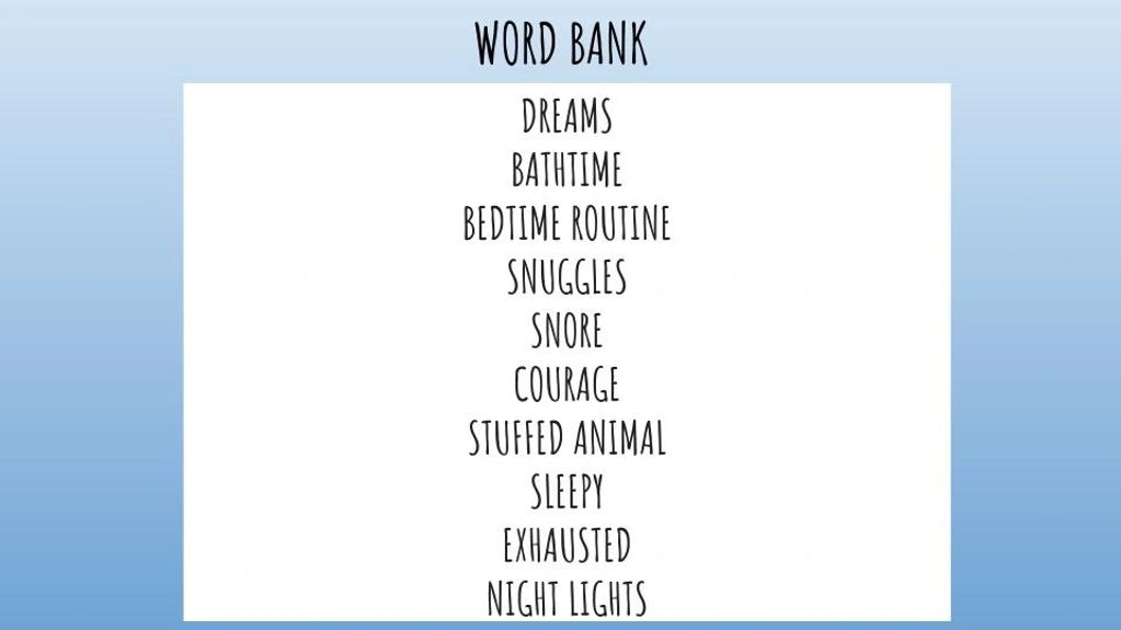 Word Bank