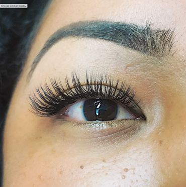 Classic eyelash extensions