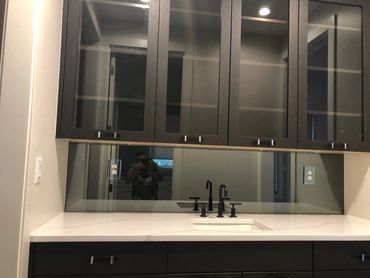 Custom mirror installation, NJ