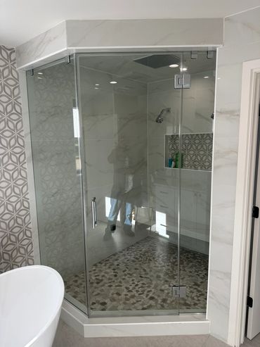 Glass shower enclosures, NJ