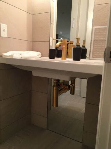 Bathroom accessory install, NJ