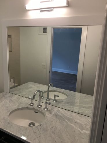 Bathroom accessory install, NJ