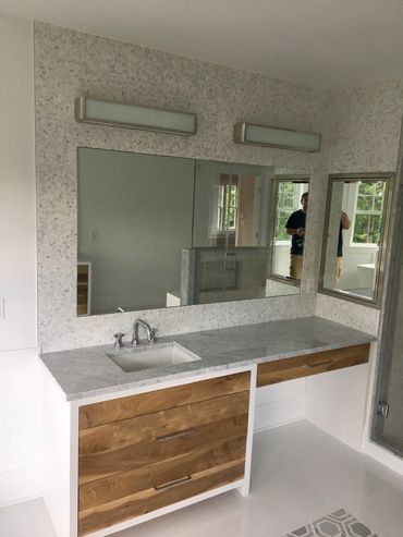 Bathroom accessory install, NJ