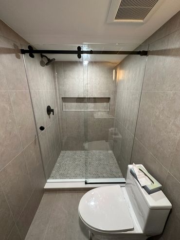 Glass shower enclosures, NJ