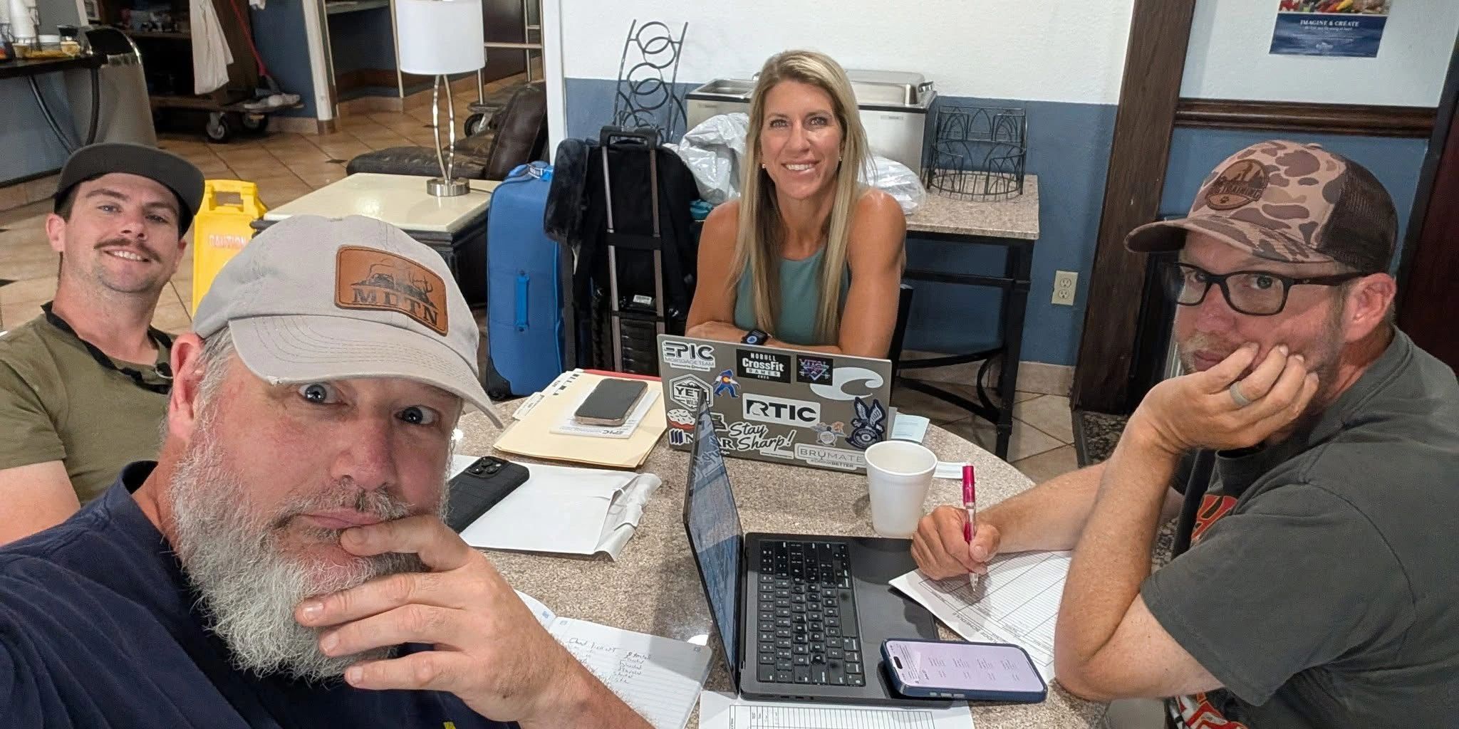 On-site event planning