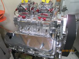 Mooneyham 6-71 or 8-71 kit for the BBC, Quick Fuel 750 blower carbs. $6295 or 4295 no carbs