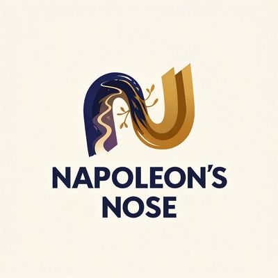 Stylized logo combining navy and gold with text 'NAPOLEON'S NOSE'.