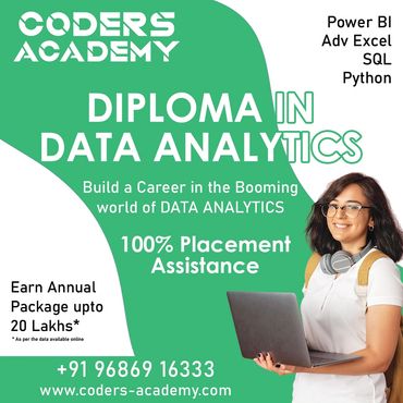 diploma in data analytics from coders academy bangalore