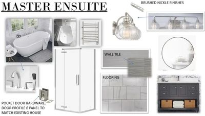 Design finishes for master ensuite