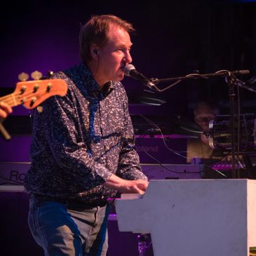 Jez playing Woolly's Mellotron at the John Lees Barclay James Harvest 50th Anniversary Concert