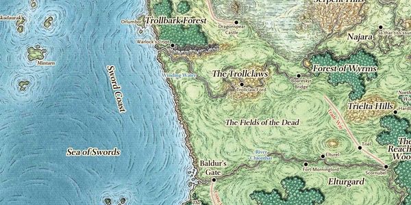 The setting of Faerun