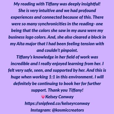 Intuitive Tiffany Rose, QSG Galactic Astrology Practitioner, Galactic Reiki Grandmaster