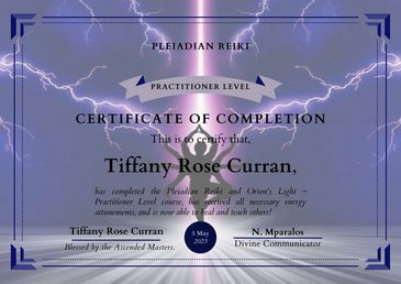 Intuitive Tiffany Rose. Quantum Soul Guidance and Galactic Astrology. QSG Galactic Astrology. 