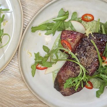 Personal Chef Made appetizers using a bespoke menu