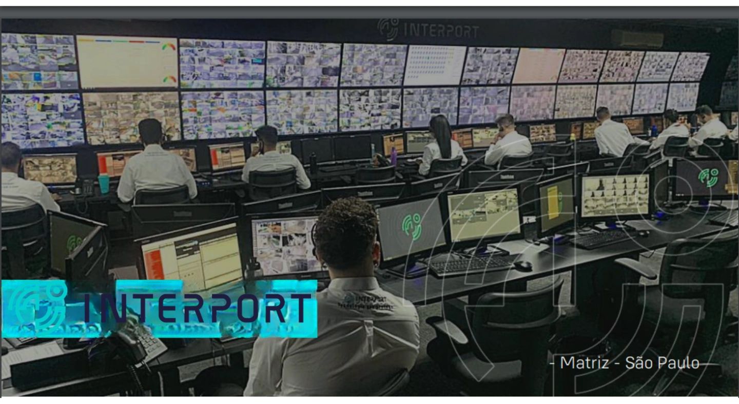 Uma das mais bem estruturada Central de Monitoramento de Portaria Remota do país.