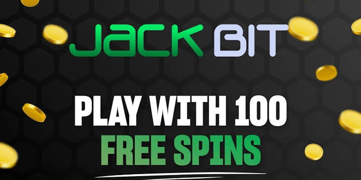 Jackbit casino offers 100 free spins to play.