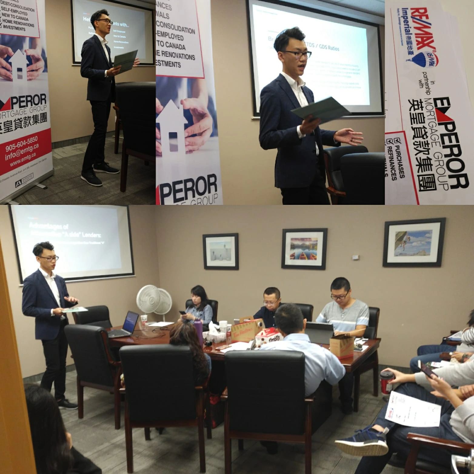 Emperor Mortgage Group in partnership with Remax Imperial Realty