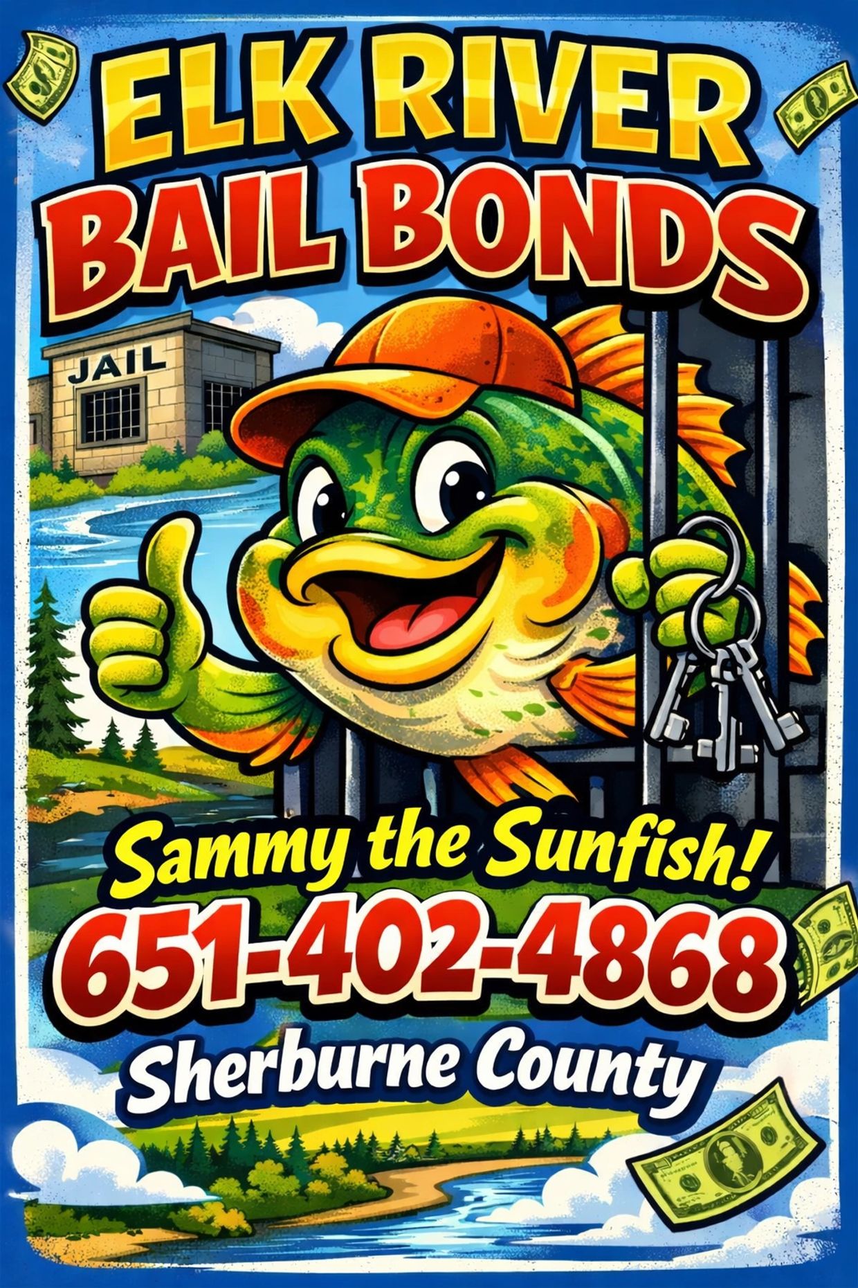 Sherburne Bail Bonds
elk river bail bonds
a-affordable bail bonds 