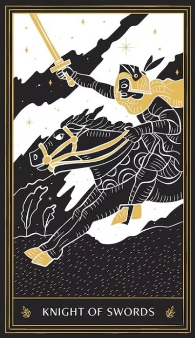 knight of swords tarot card