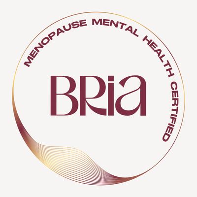 Bria Menopause Mental Health Certified logo.
