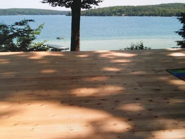 decking and railing
cedar deck