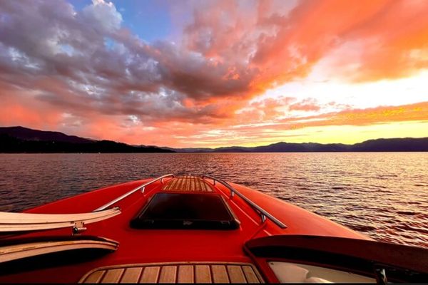 Half-Day Luxury Boat Charter on Beautiful Lake Tahoe.