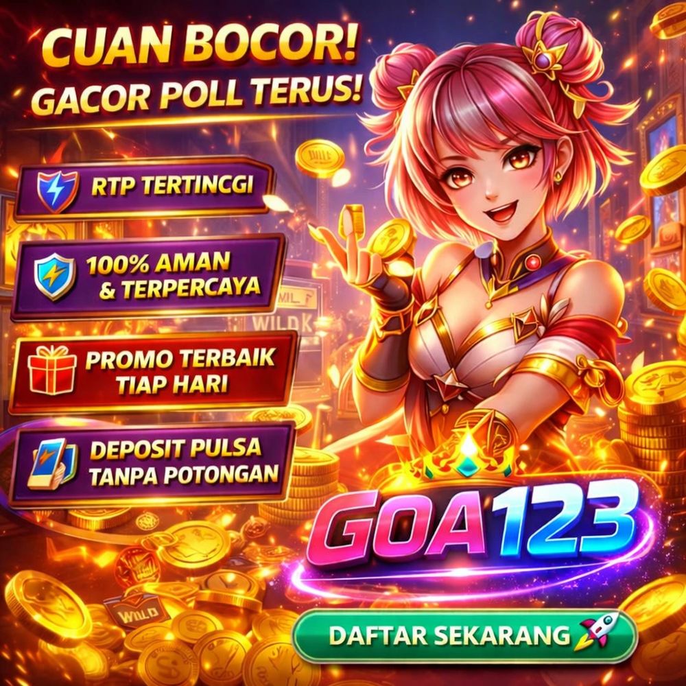 Promotional advertisement for GOA123 gaming with bonuses and secure deposits.